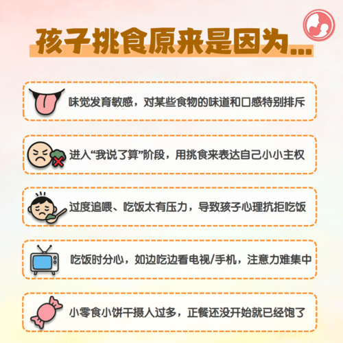 孩子挑食的原因